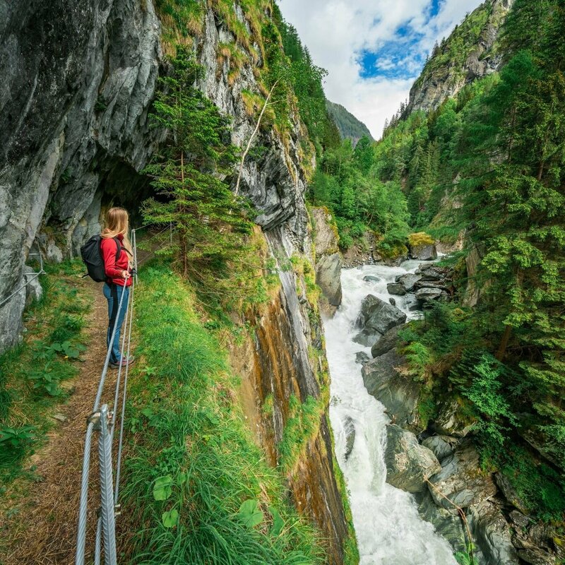 Proßeggklamm in Matrei i. O. Proßeggklamm in Matrei i. O.
