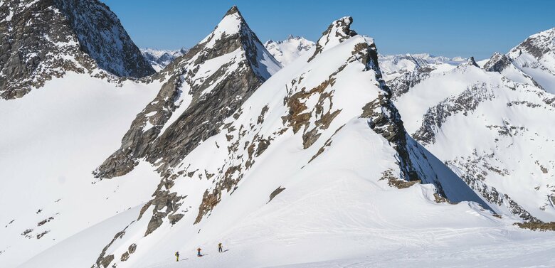 Ausblick auf die Maurerkeesköpfe