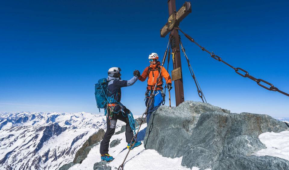 Gipfelsieg am Großglockner
