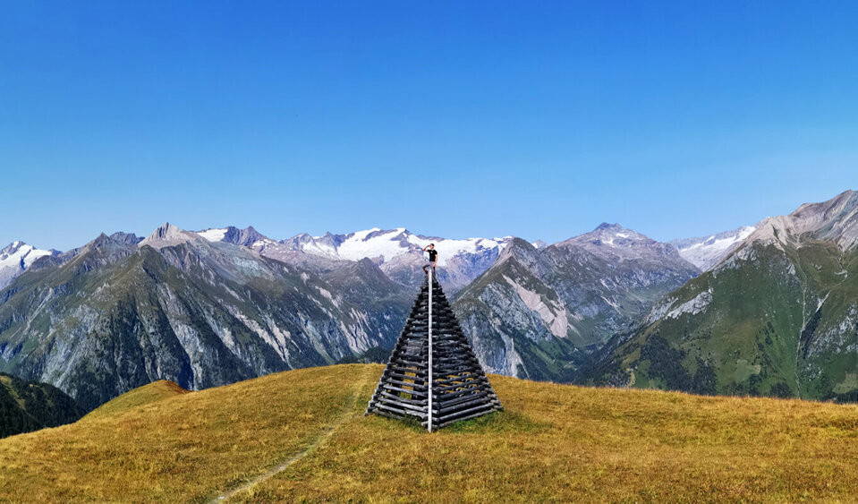 Panoramafoto Muhs Panoramaweg Muhs-Pyramid