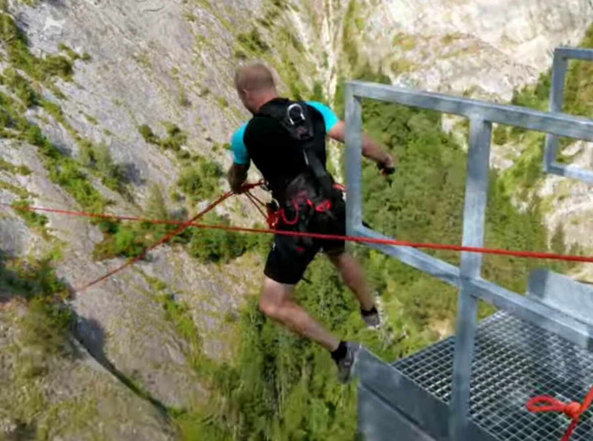 Teufelssprung Seilschwinge Teufelssprung Seilschwinge