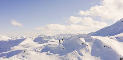 Skitour Anstieg in Villgraten