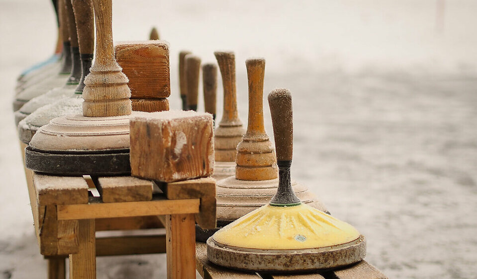 Curling and ice skating