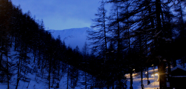 Beleuchtete Nachtrodelbahn Kalksteinerweg