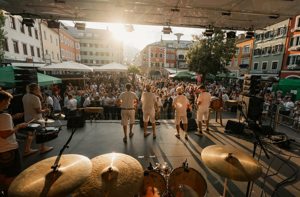 Bühnenfoto vom Sommerfest in Lienz 2025