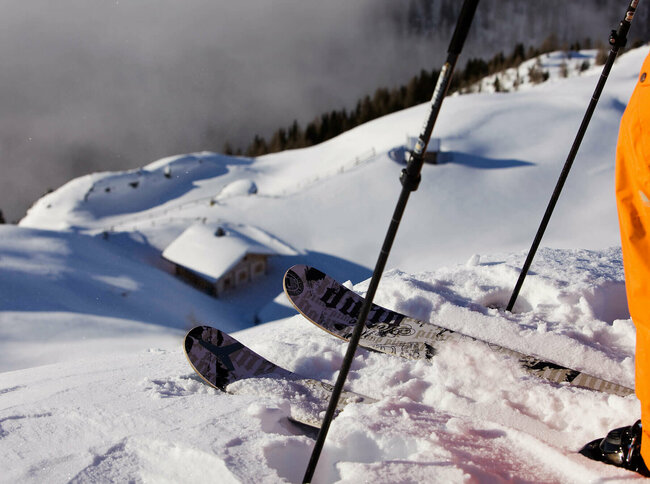 Freeriden - Skizentrum Sillian Hochpustertal Thurntaler Ausrüstung beim Freeriden - Skizentrum Sillian Hochpustertal Thurntaler