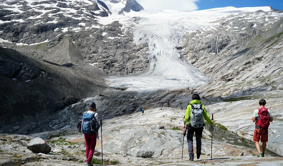 Großvenediger - Paesaggio ghiaccciato allo stato puro come al polo sud