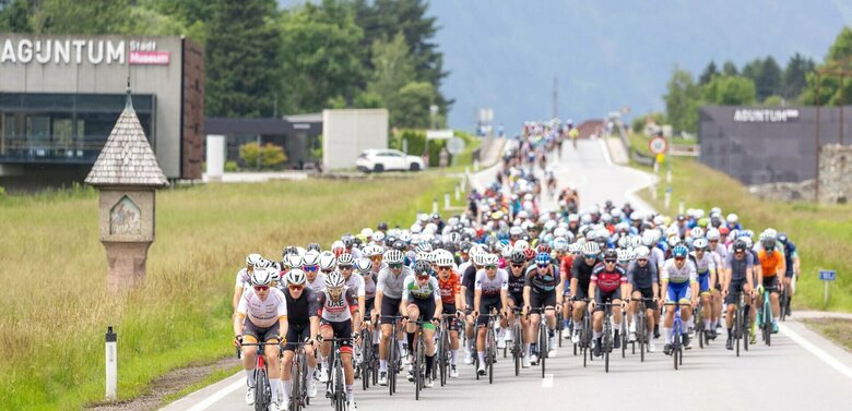 Foto der Dolomitenradrundfahrt 2022 in Lienz