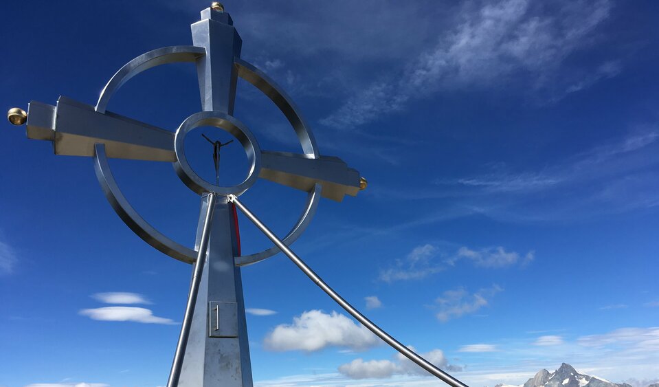 Croce di vetta del Glödis Croce di vetta del Glödis