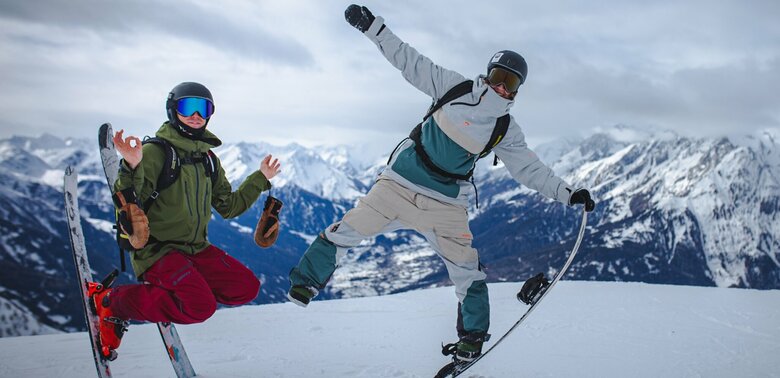 Spaß beim Freeriden im Großglockner Resort