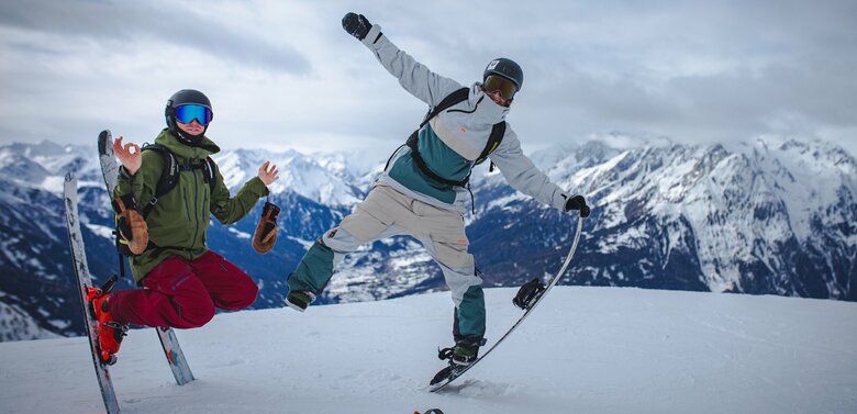 Spaß beim Freeriden im Großglockner Resort