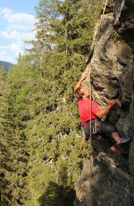 Klettern am Hundskofel