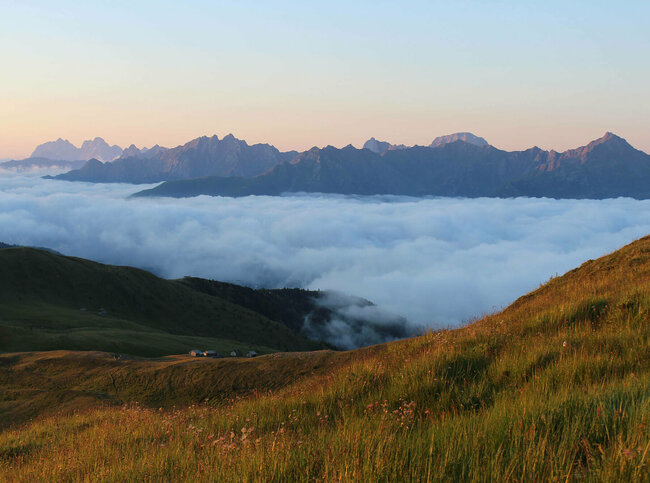 Sonnenaufgang am Golzentipp Unvergessliche Momente bieten Sonnenaufgänge am Golzentipp