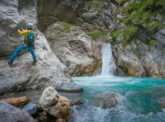 Galitzenklamm Klettersteig