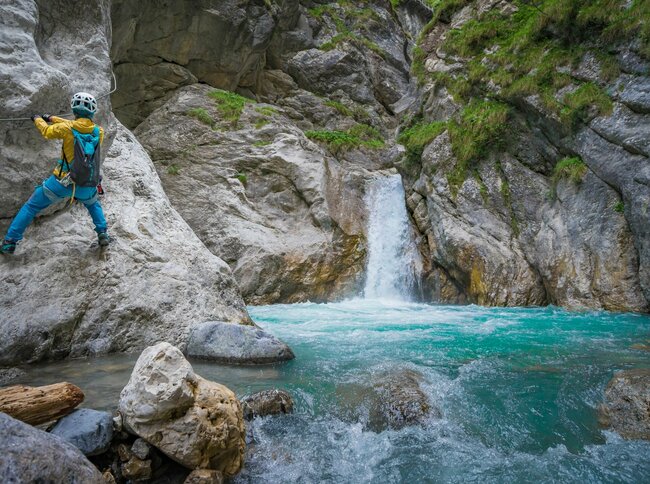 Galitzenklamm Klettersteig