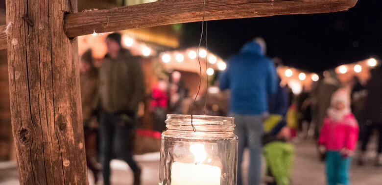 Kerzenschein im Advent beim Brückenwirt in Heinfels