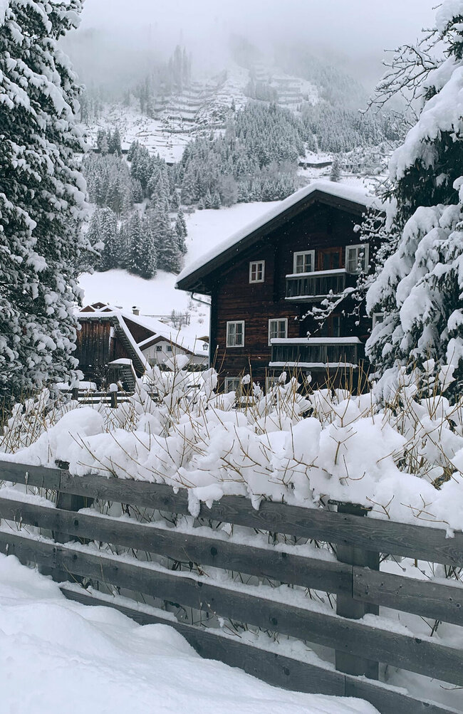 Neuschnee in St. Jakob im Defereggental