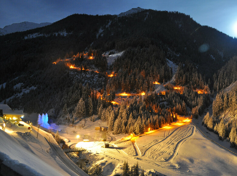 Rodelbahn Tilliachalmweg Winkeltal Reiterstube