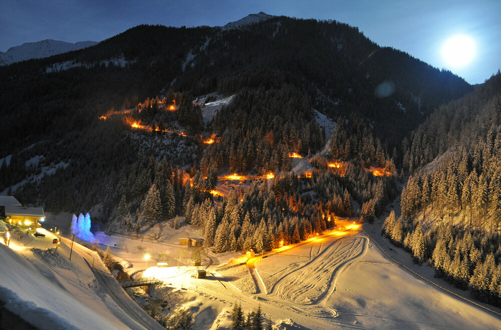 Rodelbahn Tilliachalmweg Winkeltal Reiterstube
