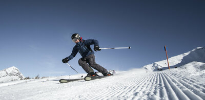 Skifahrer im Großglockner Resort