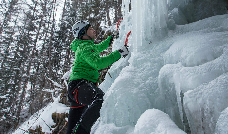 Ice climbing
