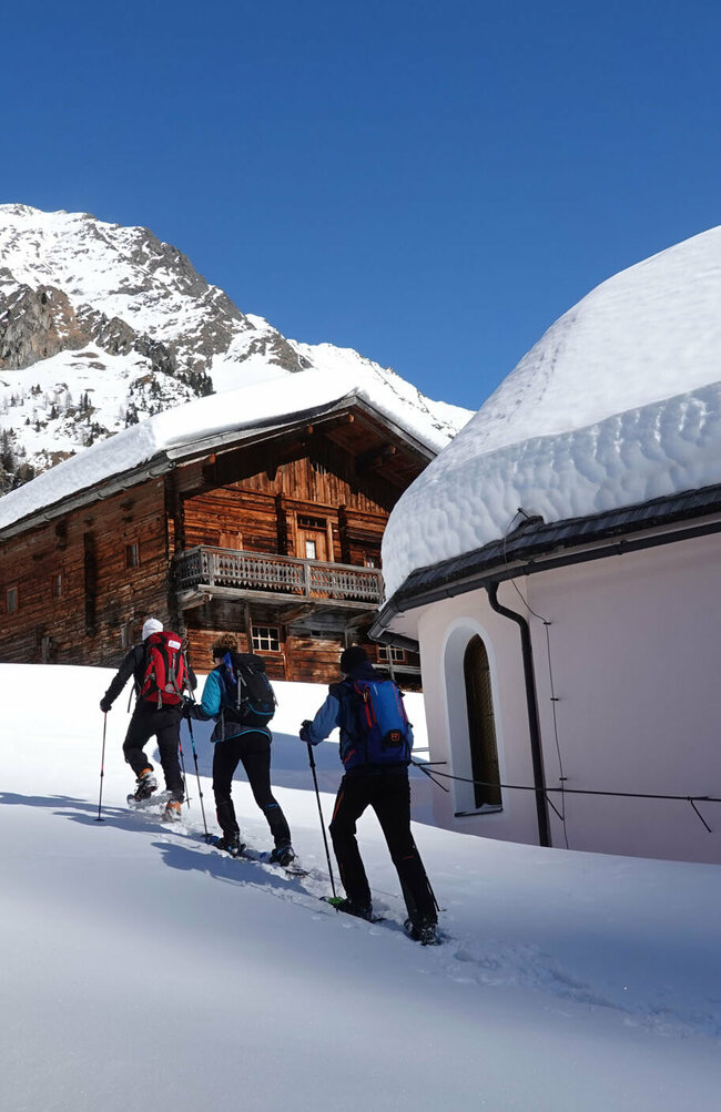 Schneeschuhwandern im Villgratental
