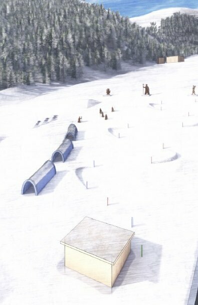 Kinderland Obertilliach im Winter