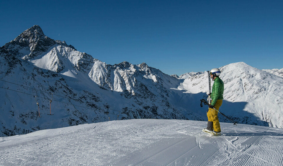 Fun on the slopes with a view