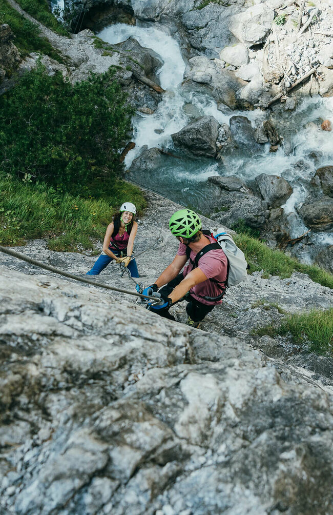 Galitzenklamm Klettersteig