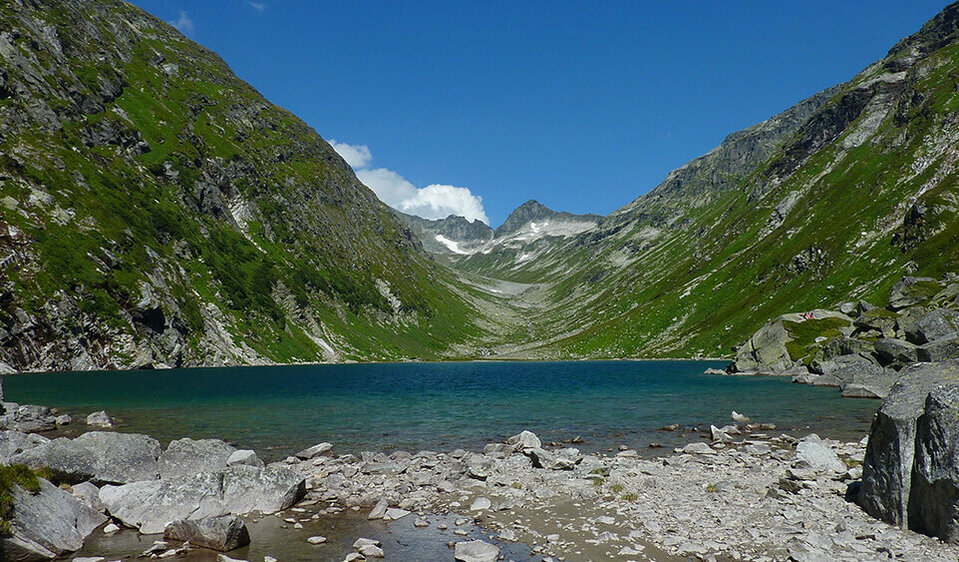 Dorfersee - sensazione di mare del sud a 1.935 metri sul livello del mare.