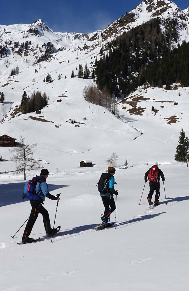 Schneeschuhwandern im Villgratental