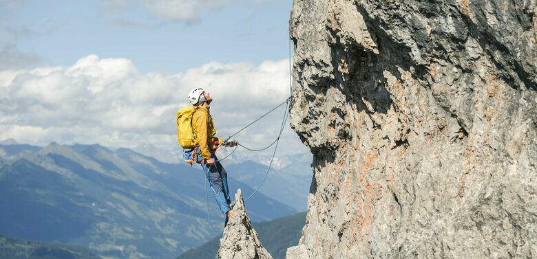 Freiheit beim Klettern