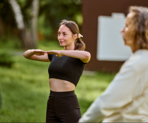 Qi Gong im Archäologischen Park