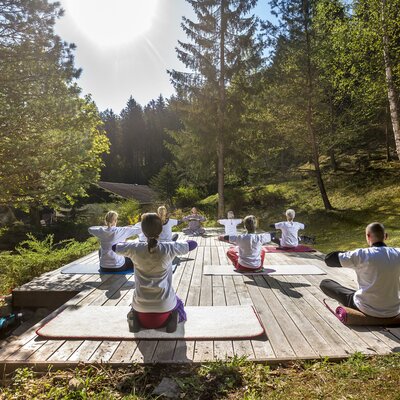 Yoga und Bio-Brunch