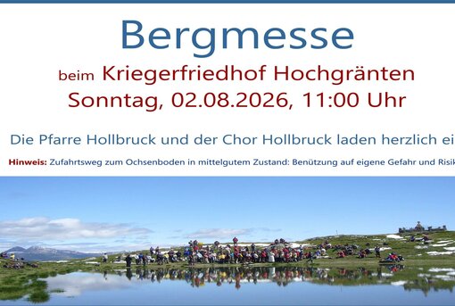Bergmesse Hochgränten