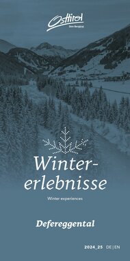 Wintererlebnisse Defereggental 2025/2026