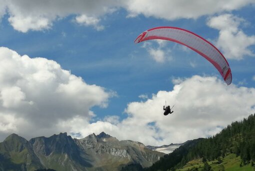 Freundschaftsfliegen Paragleiter Prägraten