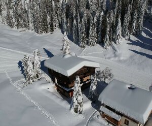 Chalet an der Skipiste