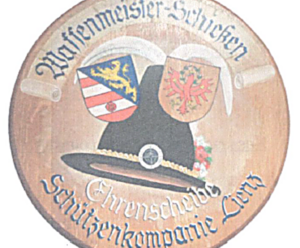 Waffenmeisterschießen der Schützenkompanie Lienz