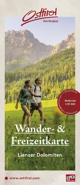 Wander- und Freizeitkarte Lienzer Dolomiten
