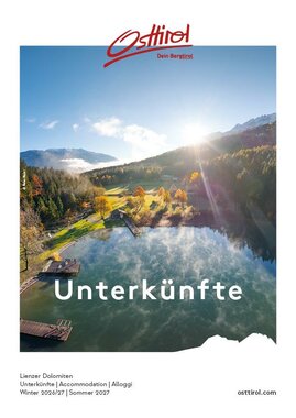 Ferienregion Lienzer Dolomiten 2026/27