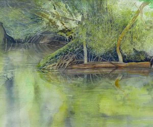 Ausstellung "ISEL -Aquarelle und Radierungen" von Hannelore Henning