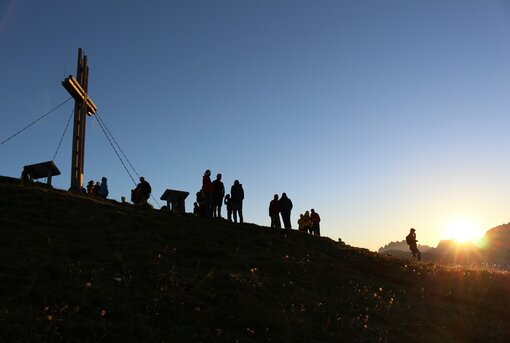 Erlebnisfahrt zum Sonnenaufgang am Golzentipp