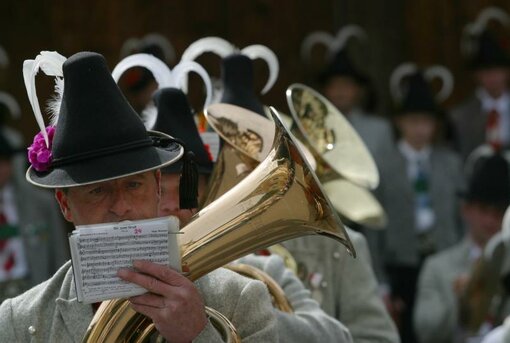 Herz-Jesu-Konzert der MK Obertilliach