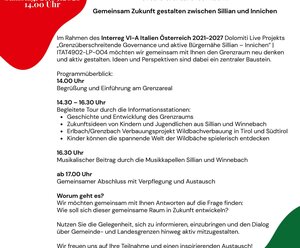 Partizipationsveranstaltung UNSERE GRENZE/UNSER RAUM