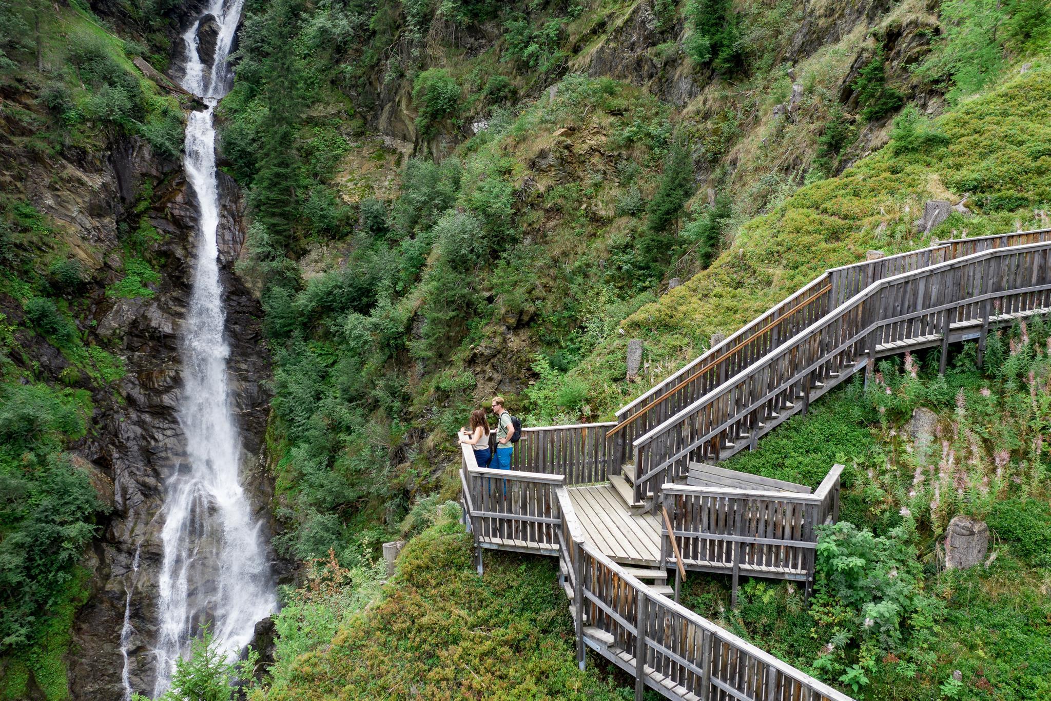 Aussichtsplattform Am Wasserfall Maria Hilf St Jakob I D